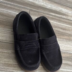 Black Suede Loafers